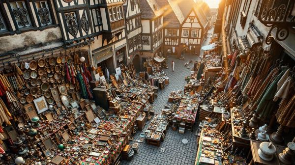 Guide des meilleures brocantes à Strasbourg pour chiner des vintage