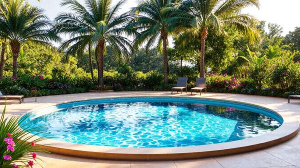 Les avantages d'une piscine coque arrondie 8x4 : esthétique et confort
